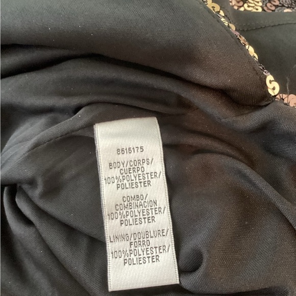 Nwt J S Collections Sequined Bow Dress Size 6 - Picture 6 of 7